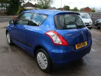 Used Suzuki Swift 94 HP (69 kW) 2015 Blue Hatchback