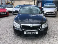Used Skoda Octavia GreenLine 105 HP (77 kW) 2011 Black Estate