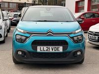 Used Citroën C3 PureTech 83 HP (61 kW) 2021 Blue Hatchback