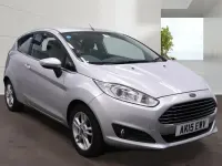 Used Ford Fiesta Zetec 2015 Silver Hatchback