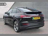 Used Audi Q4 Sportback e-tron Black Edition 206 kW (281 HP) 2024 Black SUV