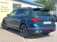 Used VW Tiguan R-line 150 HP (110 kW) 2021 Blue SUV