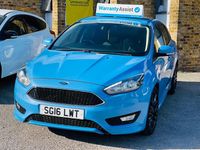 Used Ford Focus Zetec 2016 Blue Hatchback