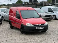 Used Vauxhall Combo 75 HP (55 kW) 2009 Red MPV