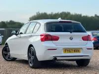 Used BMW 118 Sport Line 2017 White Hatchback