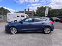 Used Ford Focus Titanium 2020 Desert island blue Hatchback