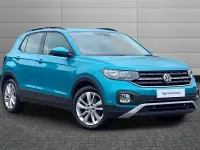 Used VW T-Cross SE 115 HP (84 kW) 2019 Makena turquoise SUV