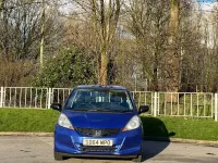 Used Honda Jazz S 90 HP (66 kW) 2014 Blue Hatchback