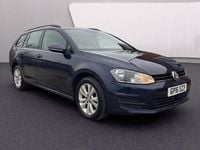 Used VW Golf VII SE 184 HP (135 kW) 2016 Blue Estate