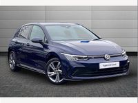 Used VW Golf VIII R-line 147 HP (108 kW) 2021 Blue Hatchback
