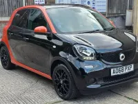 Used Smart ForFour Premium 90 HP (66 kW) 2018 Orange Hatchback