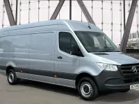 Used Mercedes Sprinter 150 HP (110 kW) 2024 Silver Van