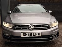 Used VW Passat R-line 150 HP (110 kW) 2019 Silver Estate