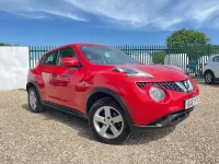 Usado Nissan Juke Visia 94 HP (69 kW) 2017 Vermelho SUV