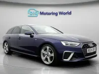 Used Audi A4 S-Line 204 HP (150 kW) 2024 Blue Estate