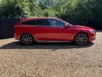 Used Volvo V60 SE Lux 190 HP (139 kW) 2016 Red Estate