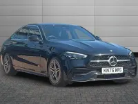 Used Mercedes C200 AMG line 221 HP (162 kW) 2025 Black Sedan