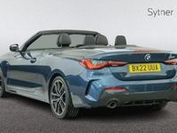 Used BMW 420 M Sport 181 HP (133 kW) 2022 Blue Cabriolet