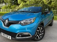 Used Renault Captur Dynamique 90 HP (66 kW) 2017 Blue SUV