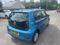 Used VW up! take up! 60 HP (44 kW) 2017 Blue Hatchback