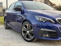 Used Peugeot 308 GT-line 130 HP (95 kW) 2018 Blue Hatchback
