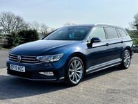 Used VW Passat R-line 150 HP (110 kW) 2021 Blue Estate