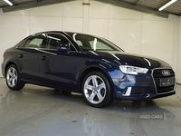 Used Audi A3 Sport 150 HP (110 kW) 2018 Blue Sedan