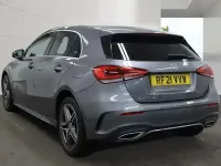 Used Mercedes A250 AMG line 218 HP (160 kW) 2021 Grey Hatchback