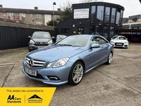 Used Mercedes E350 2009 Blue Coupe
