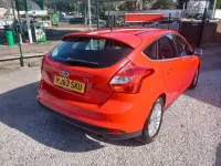 Used Ford Focus Titanium 125 HP (91 kW) 2013 Red Hatchback