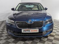 Used Skoda Superb SE L Executive 190 HP (139 kW) 2017 Blue Hatchback