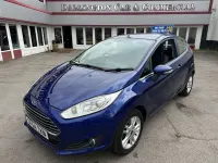 Used Ford Fiesta Zetec 82 HP (60 kW) 2014 Blue Hatchback