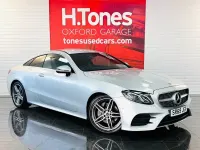 Used Mercedes E220 AMG line 2019 Silver Coupe