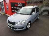 Used Skoda Roomster SE 105 HP (77 kW) 2012 Blue MPV
