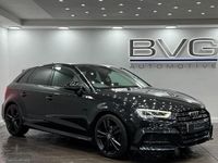 Used Audi A3 Sportback S-Line 150 HP (110 kW) 2018 Black Hatchback