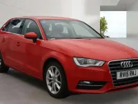 Used Audi A3 Sportback Sport 2015 Red Hatchback