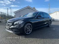 Used Mercedes C220 AMG Line Premium 2019 Black Estate