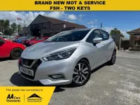 Used Nissan Micra Acenta 90 HP (66 kW) 2018 Silver Hatchback