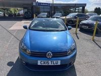 Used VW Golf Cabriolet GT 2015 Blue Cabriolet