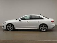 Used Audi A4 S-Line 150 HP (110 kW) 2022 White Sedan