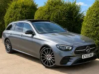Used Mercedes E220 AMG line 194 HP (142 kW) 2022 Grey Estate