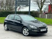 Second-hand Peugeot 308 Active 120 CP (88 kW) 2016 Negru Hatchback