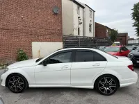Used Mercedes C350 AMG 2013 White Sedan