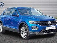 Used VW T-Roc SEL 115 HP (84 kW) 2019 Blue SUV