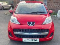 Used Peugeot 107 68 HP (50 kW) 2010 Red Hatchback