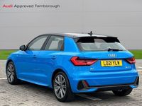 Used Audi A1 S-Line 95 HP (69 kW) 2021 Blue Hatchback