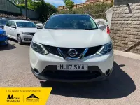 Used Nissan Qashqai N-Connecta 115 HP (84 kW) 2017 White SUV