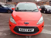 Used Ford Ka 69 HP (50 kW) 2013 Red Hatchback