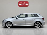 Used Audi A3 Sportback S-Line 2014 Silver Hatchback