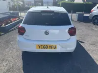 Used VW Polo SE 75 HP (55 kW) 2018 White Hatchback